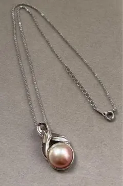 N108○ 田崎真珠 TASAKI タサキ 可愛い天然マベパールネックレス