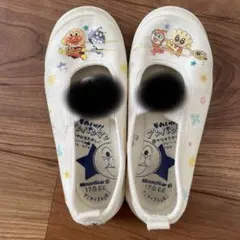 MoonStar アンパンマン 上履き 17センチEE ホワイト