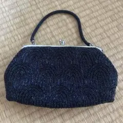 ビーズクラッチバッグ