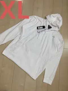 【新品・未使用】オークリーOAKLEY/スポーツウェアパーカー/メンズXL・白