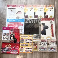 ONEPIECE手配書トリックファイル＆南阿蘇トレインステッカー等15点セット