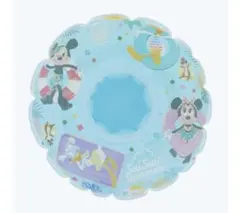 スイスイサマー スーベニア コースター 浮き輪　ミッキー　ミニー　チップ＆デール