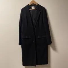 earth music & ecology ブラック チェスターコート