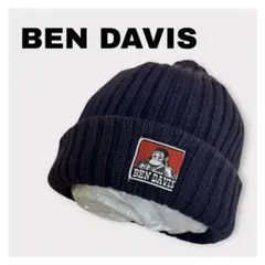 【良品】BEN DAVIS ニット帽 BDW-9500 ネイビーのサムネイル