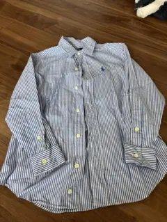 Polo by Ralph Lauren ストライプ長袖シャツ 130