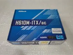美品 ASRock H610M-ITX/ac 最新BIOS更新済み マザーボード