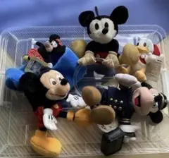 ミッキー・ミニー・ドナルド ぬいぐるみ5体セット
