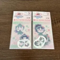 忍たま乱太郎 桜もちぴこ ステッカー＆クリアカードセット 6年い組 は組