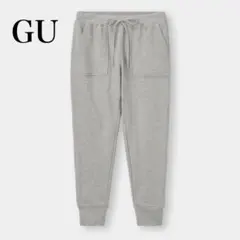 GU ジーユー スウェットイージーパンツ 綿100% テーパード ウエストゴム
