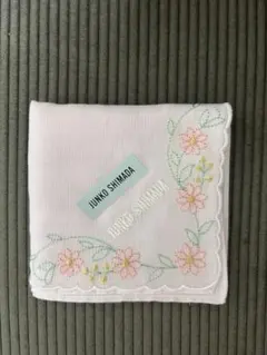 JUNKO SHIMADA 花柄刺繍ハンカチのサムネイル