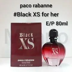 パコラバンヌ ブラックエクセス フォーハー E/P 80ml 香水 XSのサムネイル