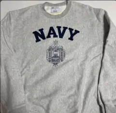 Champion NAVY リバースウィーブ 杢グレー XL
