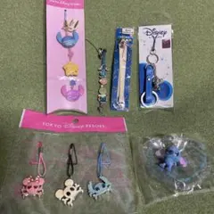 激レア！　スティッチ キーホルダー　キーチェーン　ストラップセット