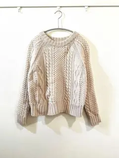 先取りSALEジルキー　アーガイル　ホワイト　ヴィンテージ　フィッシャーマン