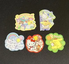 【未使用品】サンリオキャラクターズ シール 5枚セット Furuta ①