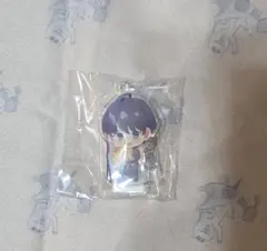 新品★A3！★冬組【月岡紬＆高遠丞】アニカフェ★ラバーチャーム★2点セット A3! ゆらゆらチャームアクリルスタンド／月岡紬 開花の追想 開花