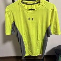 Under Armour 蛍光イエロー Tシャツ　L