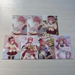 ホロライブ　さくらみこ　さくら家の濃厚シチュー　複製　箔押しカード