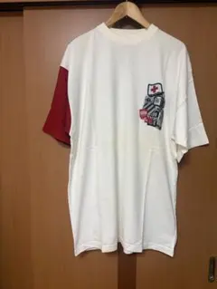 【00s/極太】アカデミクス Akademiks 切替プリント Tシャツ XLのサムネイル