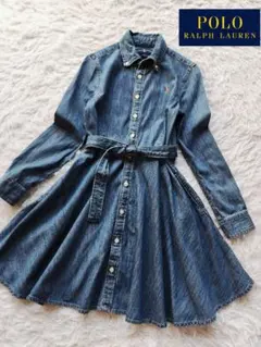 ポロラルフローレン　デニムシャツワンピース