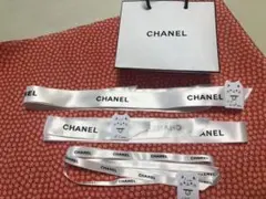 CHANEL ホワイトリボン 3本セット