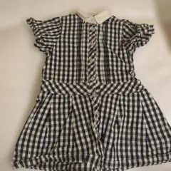 ☆COMME CA ISM ワンピース 90cm チェック柄のサムネイル