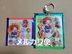 地縛少年花子くん　ミュージアム　ミニ缶バッジ　ウッドキーホルダー　茜