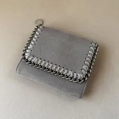 Stella McCartney ファラベラ 三つ折り財布 グレー