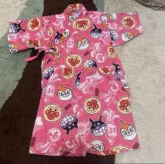 アンパンマン甚平 95cm ピンク　アンパンマンじんべえ95
