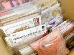 おすそ分け/紙モノ/メモ/コラージュ素材/まとめ売り/断捨離