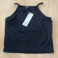 GU ノースリーブタンクトップ　Lサイズ ブラック