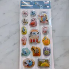 ＊パペットスンスン わたあめカプセルシール ポップデコパーティー 立体シール＊