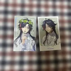 にじさんじ 魁星 3SKM ２周年　チェキ風カード　魁星　白衣装　しゃぼん玉