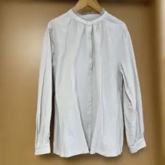 studio CLIP シングルガーゼ襟フリルブラウス Mサイズ