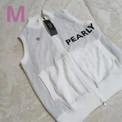 PEARLY GATES メッシュベスト リバーシブル ホワイト グレー - メルカリ