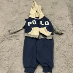 Ralph Lauren フード付きジャンプスーツ 3M