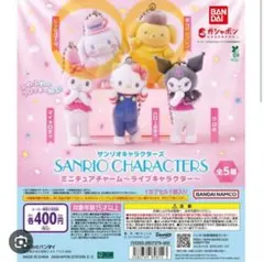 サンリオキャラクターズ ミニチュアチャーム