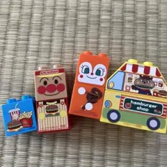 アンパンマンブロックラボ　アンパンマンとお店やさん