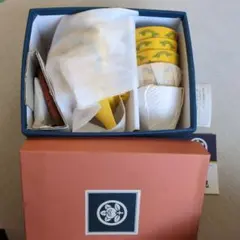 たち吉 黄交趾 茶器セット　急須&湯呑み5つ