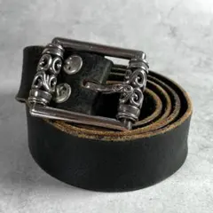 Shin's Sculpture シルバー925 ロングシリンダーバックル 銀