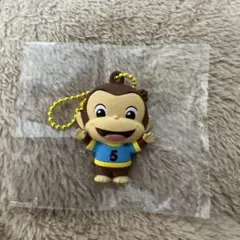 おさるのジョージ ぺたんこマスコット3 Tシャツを着たジョージ