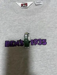 BEN DAVIS Tシャツ グレー ブラック Sサイズのサムネイル