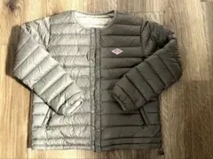 DANTON(ダントン) クルーネックインナーダウンジャケットjd-8748モカ