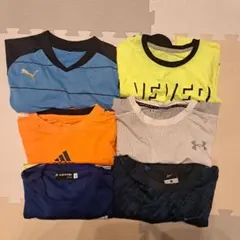 【値下】150 速乾　スポーツTシャツ 6枚　アンダーアーマー　ナイキアディダス