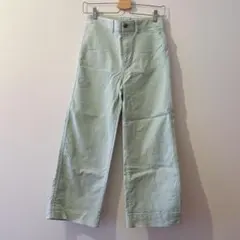 GAP ミントグリーン　ワイドデニムパンツのサムネイル