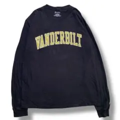 F869　【即購入OK】　champion　カレッジロンT　サイズL　ブラック