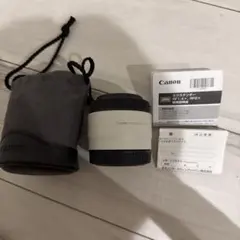 Canon EXTENDER RF 2× エクステンダー 2倍テレコン ポーチ付 - メルカリ