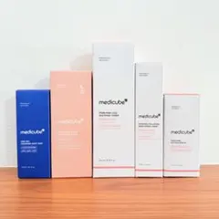 メディキューブ スキンケア5点 PDRN ピンク トナー クリーム セラム 新品