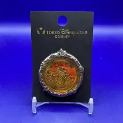 リトルマーメイド マーメイドラグーン アリエル カメオ風ピンバッジ