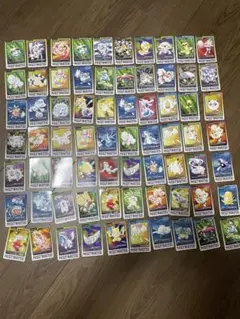 ポケモン　バンダイ　カードダス　102種103枚（キラ5枚含む）まとめ売り ポケモン バンダイ カードダス 102種103枚（キラ5枚含む）まとめ売り